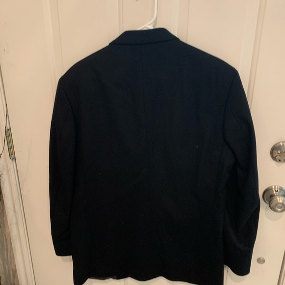 Men’s Black sport coat by Oscar Delarenta - Picture 8 of 8